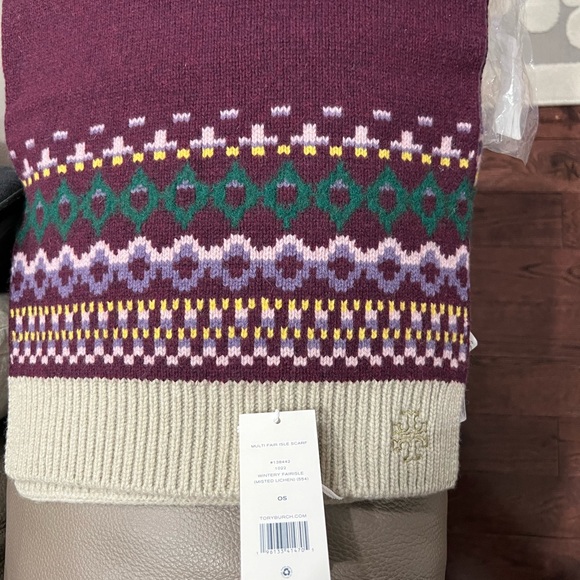 Tory Burch Multicolor Knit Scarf - Picture 3 of 4